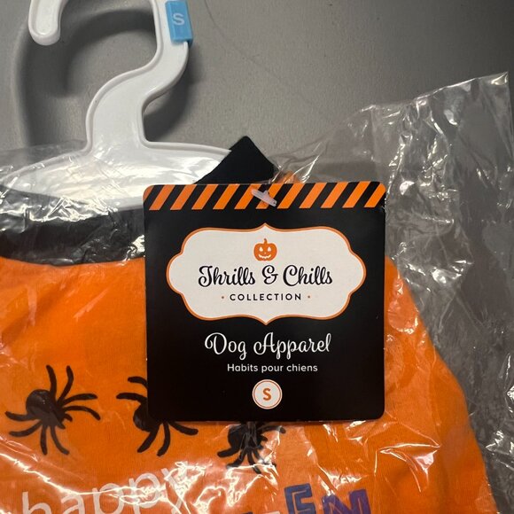 Thrills & Chills Collection Dog Apparel Halloween Costume Pets Small Orange - Picture 4 of 4